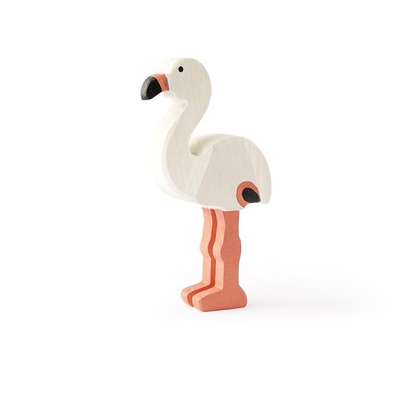Trauffer Flamingo auf zwei Beinen